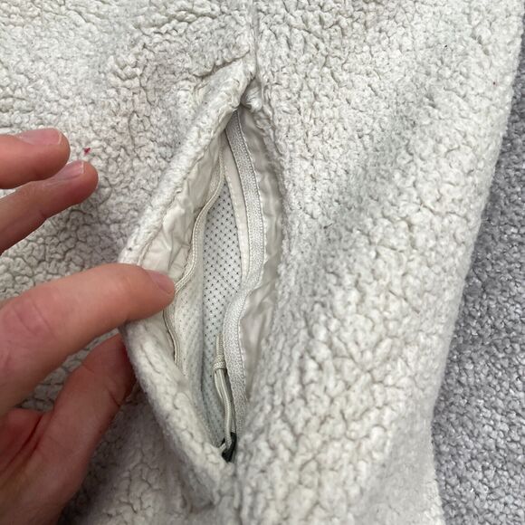 The North Face Campshire Sherpa Jacket Womens Medium Oatmeal Beige Outdoor Hike - Picture 10 of 13